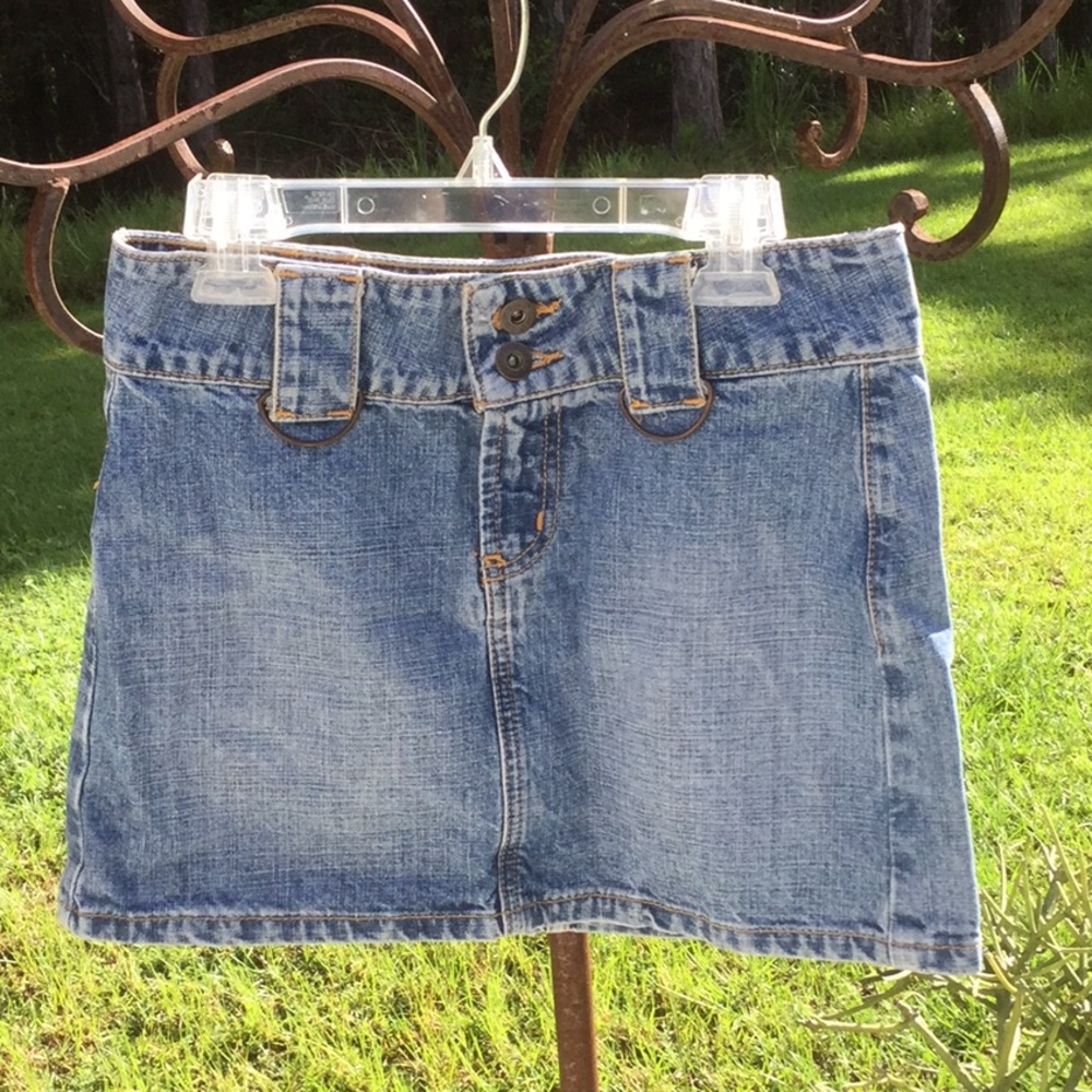 🦋Cool Denim FunSkirt Size 0 Wardrobe Must Have 🦋